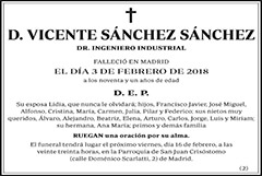 Vicente Sánchez Sánchez